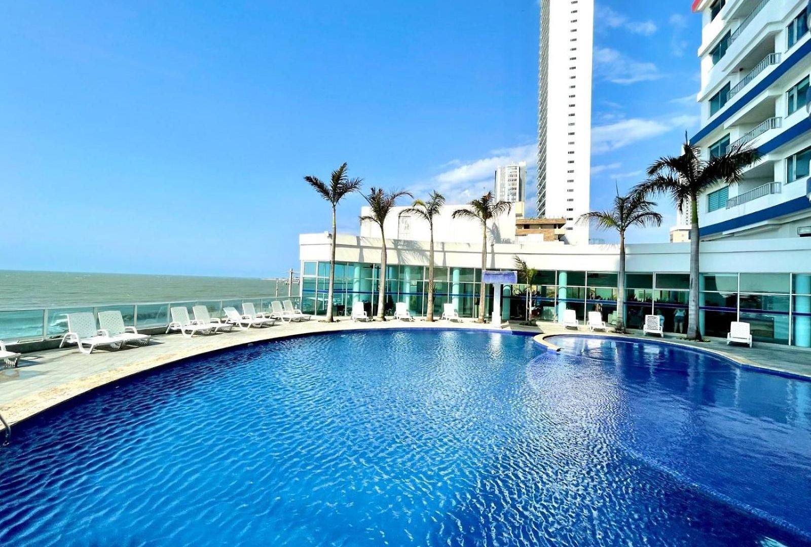 Palmetto 2704- Hermosa Vista Al Mar- Cartagena,colombia *