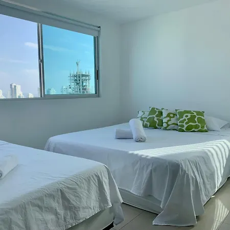 Palmetto 2704- Hermosa Vista Al Mar- Cartagena,colombia Apartamento Cartagena