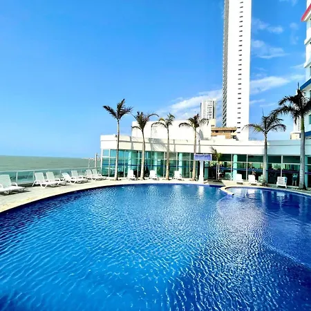 Palmetto 2704- Hermosa Vista Al Mar- Cartagena,colombia *